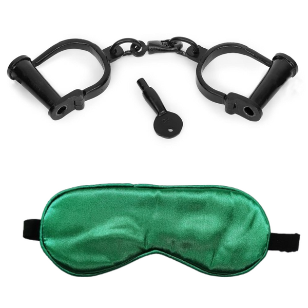 Handcuff & Eye Mask Fantasy Collection Set