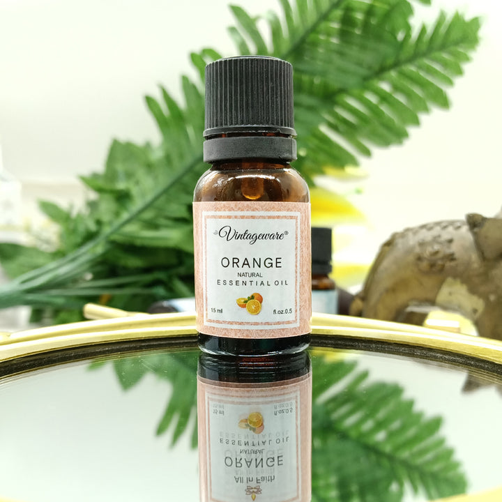 Orange Essential Oil 100% Pure Therapeutic Grade - Vintageware