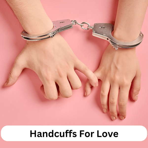 Vintageware® Fifty Shades of Grey Metal Handcuffs Heavy – Handcuffed For Fun, Lockable Roleplay Restraints