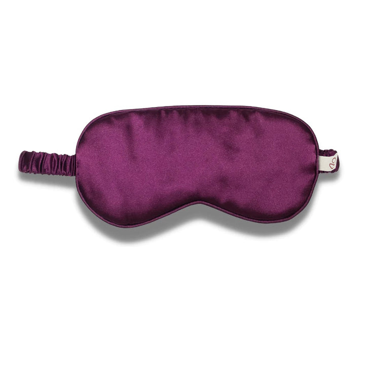Sleeping Eye Mask Soft & Adjustable (Purple) - Vintageware