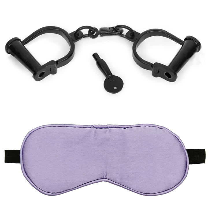 Handcuff & Eye Mask Fantasy Collection Set