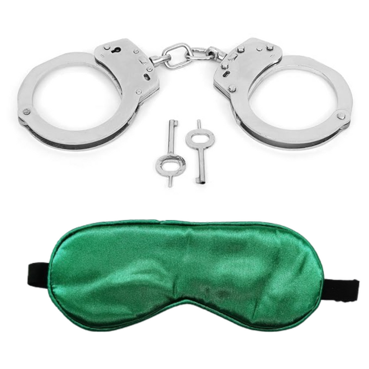 Handcuff and Blindfold Set