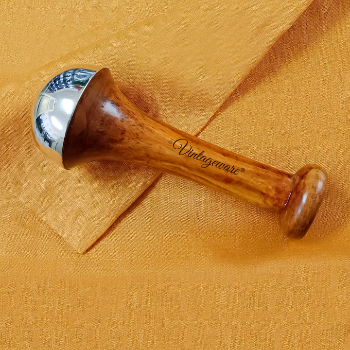 Anti Bacterial Neem Wood Kansa Wand Small - Vintageware