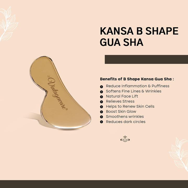 Kansa Metal Gua Sha Set