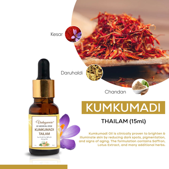 Kumkumadi Oil for Dark Circles