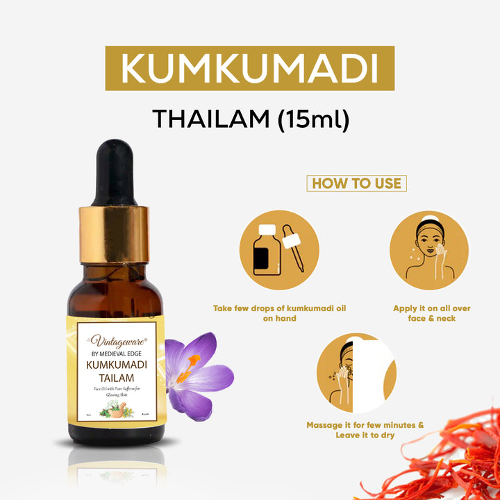 Kumkumadi Oil for Skin Whitening