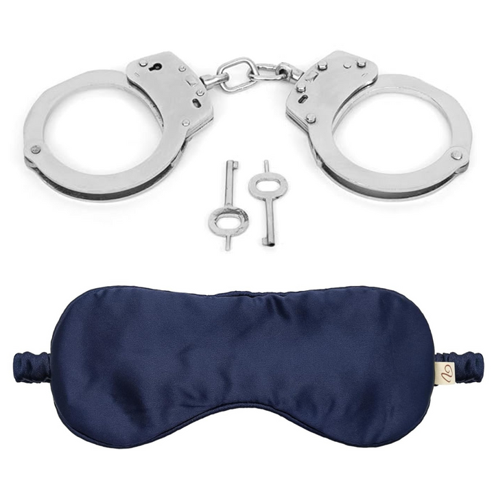 Handcuff and Blindfold Set