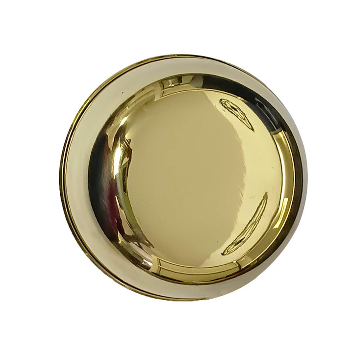 Pure Brass Plain Design Bowl (Katori, Set of 3) - Vintageware