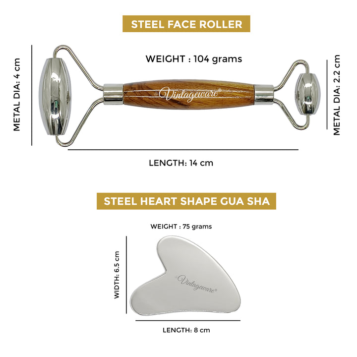 face roller and gua sha