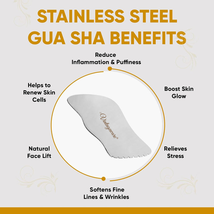 stainless steel gua sha